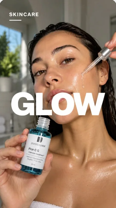 Skincare image ad